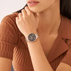 Damen Chronograph Neutra aus Edelstahl, IP Rosé ES5218