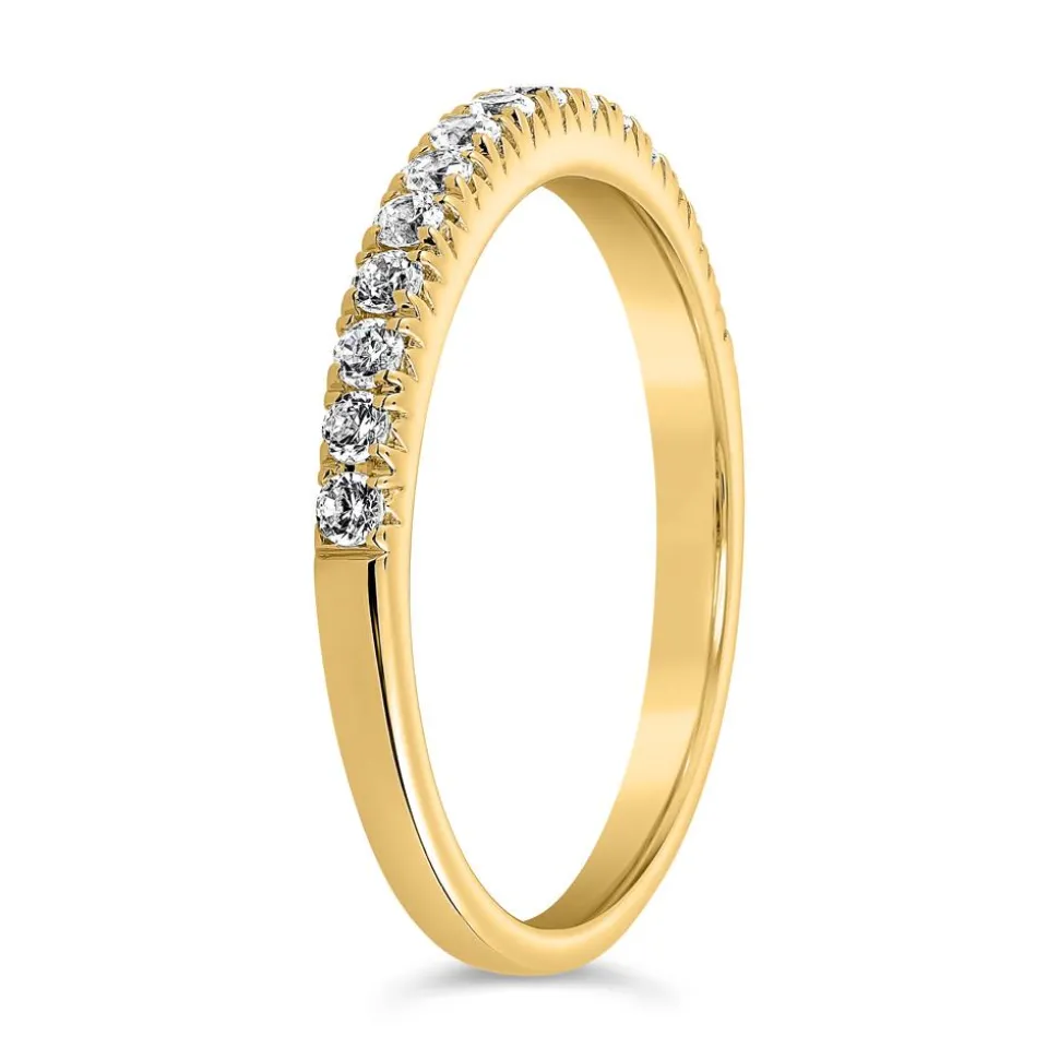 Damen Ewigkeitsring aus Gelbgold mit Brillanten BDR0063-GSL