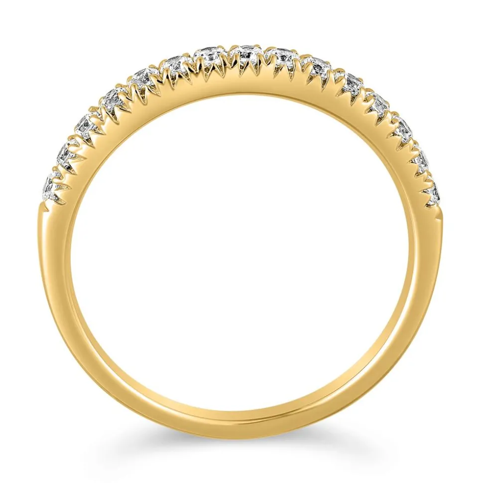 Damen Ewigkeitsring aus Gelbgold mit Brillanten BDR0063-GSL