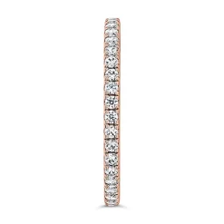 Damen Memoire Ring mit Brillanten aus Roségold BDR0131-RSL