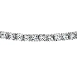 Damen Tennisarmband aus Weißgold oder Platin BDB0032-WSL