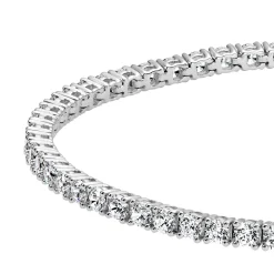 Damen Tennisarmband aus Weißgold oder Platin BDB0032-WSL