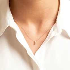 Damenanhänger aus 585er Roségold mit Brillant BDP0034Di015-14KRSL