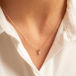 Damenanhänger aus 585er Roségold mit Brillant BDP0034Di015-14KRSL