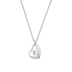 Damenkette Honey aus Edelstahl mit Herz, gravierbar 1580573