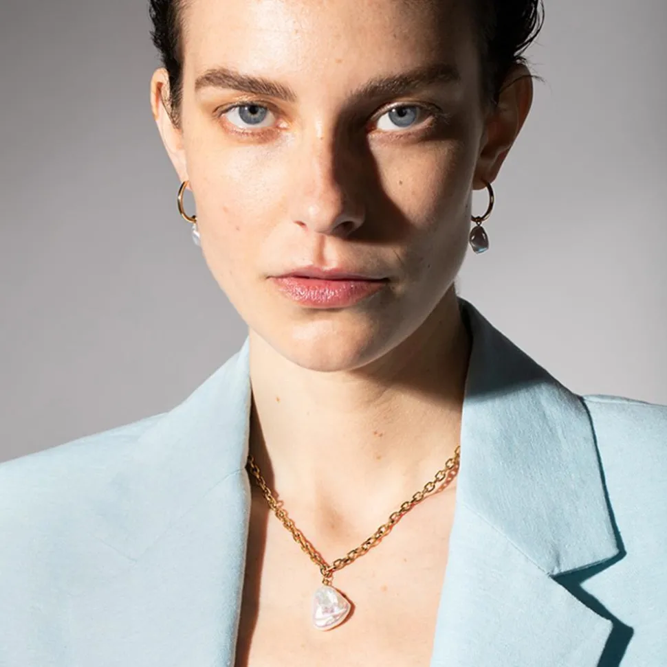 Damenkette Treasure aus vergoldetem Edelstahl PH003831