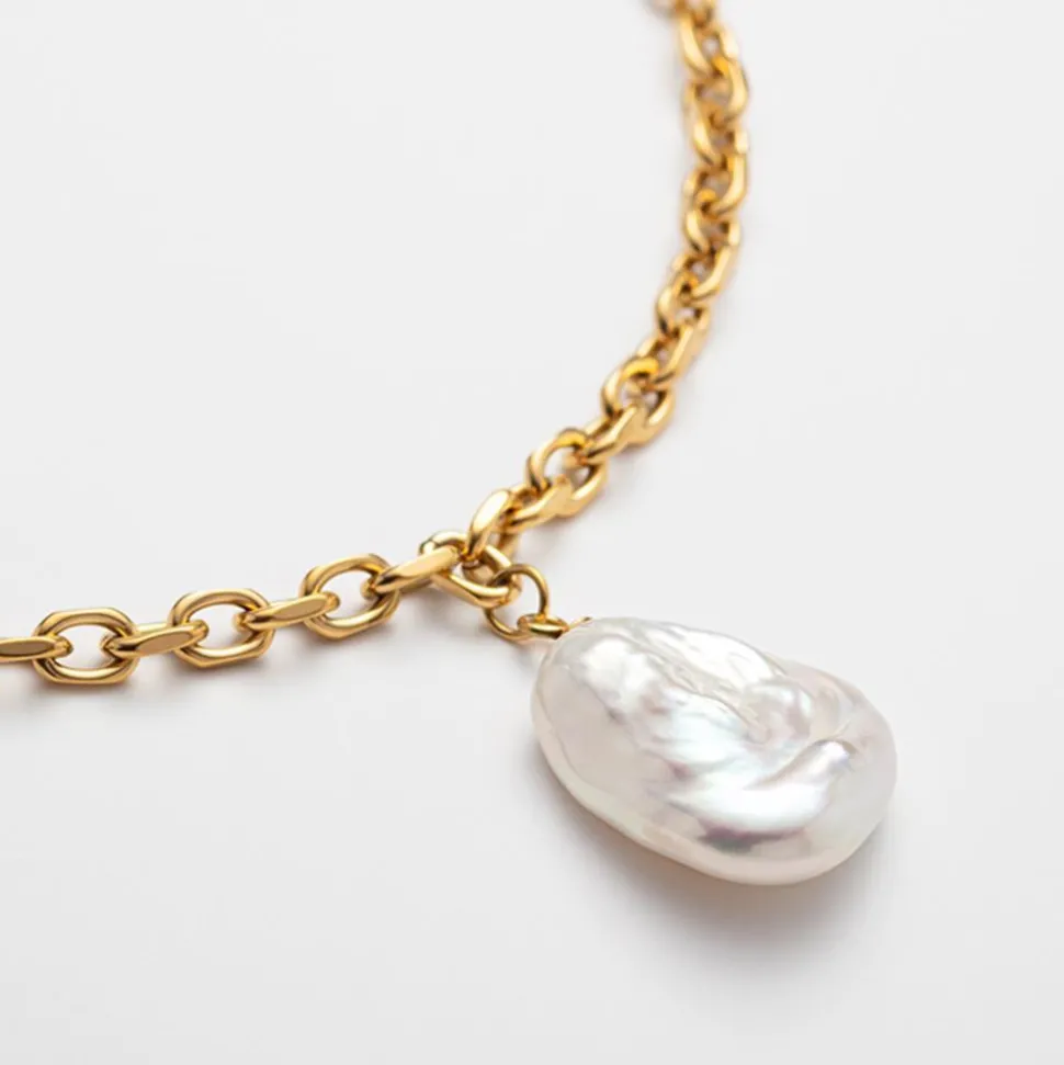 Damenkette Treasure aus vergoldetem Edelstahl PH003831