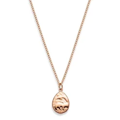 Damenkette Treasure Ocean Drop aus Edelstahl, rosé PH-JE-0139