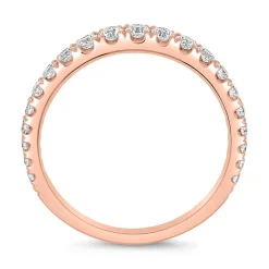 Damenring aus Roségold mit Brillanten BDR0089-RSL