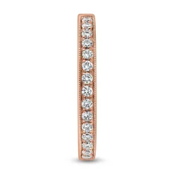 Damenring aus Roségold mit Diamanten BDR0057-RSL