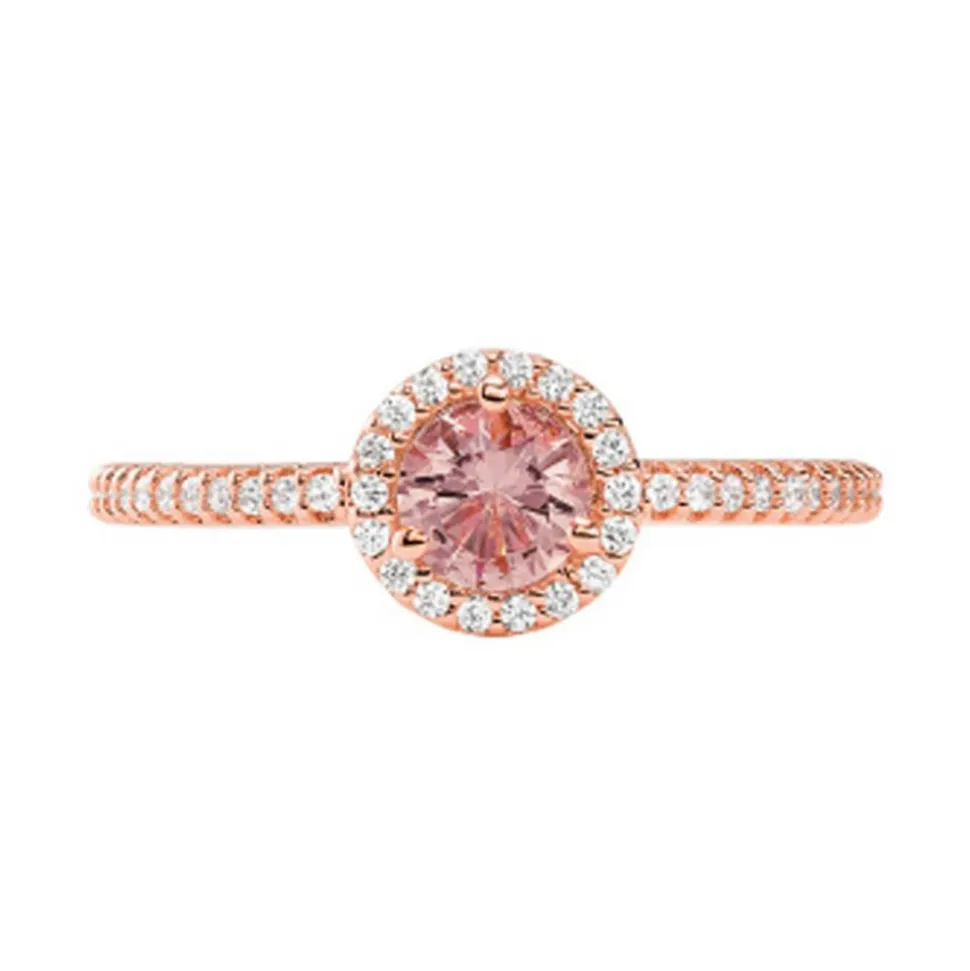 Damenring aus rosévergoldetem Sterlingsilber MKC1346A2791