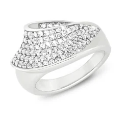 Damenring aus Sterlingsilber mit Zirkonia 202349