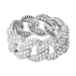 Damenring aus Sterlingsilber mit Zirkonia MKC1429AN040