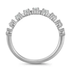 Damenring mit Brillanten aus Platin oder Weißgold BDR0114-WSL