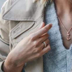 Damenring North Star aus rosévergoldetem Edelstahl PH-FR-StRo-R