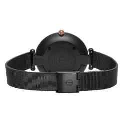 Damenuhr Lagoona aus Edelstahl, schwarz PH003059