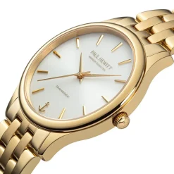 Damenuhr Onda aus Edelstahl, IP Gold PH-W-0361