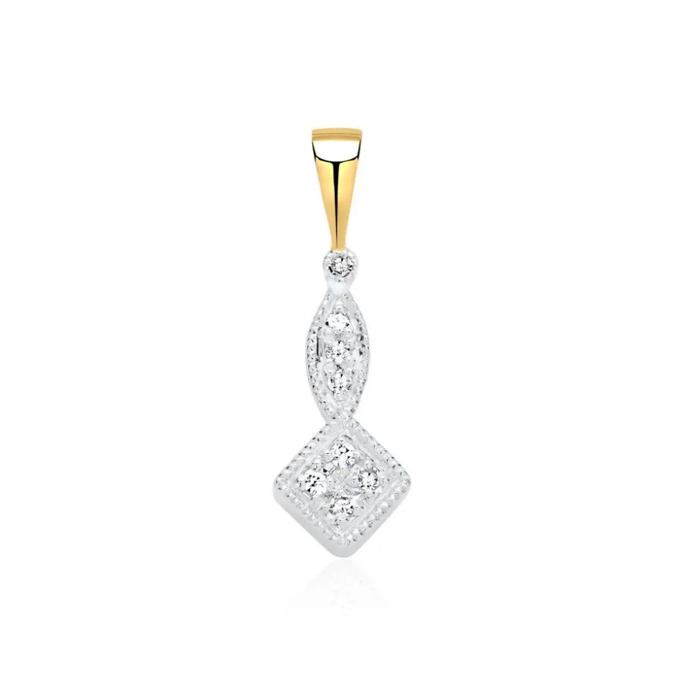 Diamant Anhänger aus 14-karätigem Gold DP0204SL
