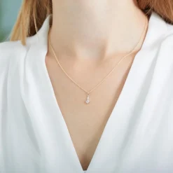 Diamant Anhänger aus 14-karätigem Gold DP0204SL