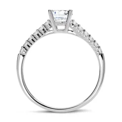 Diamant Ring 585er Weißgold DR0322SL-14KW