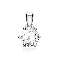 Diamantanhänger für Damen aus 585er Weißgold BDP0034Di050-14KWSL