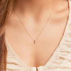 Diamantanhänger für Damen aus 585er Gold BDP0034Di005-14KGSL