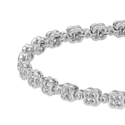 Diamantarmband aus Weißgold oder Platin für Damen BDB0019-WSL