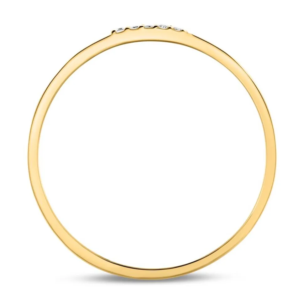 Diamantring aus 585er Gold DR0497-G