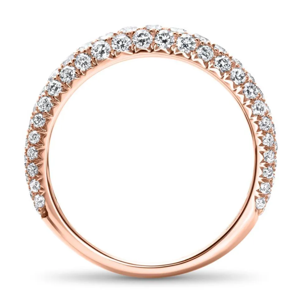 Diamantring aus 750er Roségold, ca. 1,01 ct. DR0539-18KR