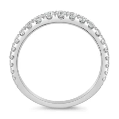 Diamantring aus Weißgold oder Platin BDR0089-WSL