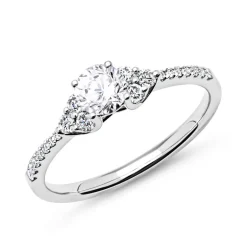 Diamantring 950er Platin DR0137SL-PT