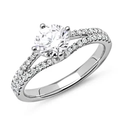 Diamantring 950er Platin DR0150SL-PT