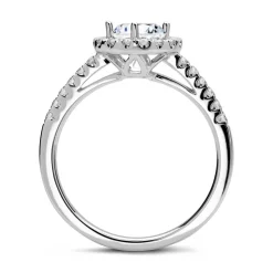 Diamantring 950er Platin DR0293SL-PT