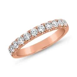 Diamantring für Damen aus Roségold BDR0047-RSL