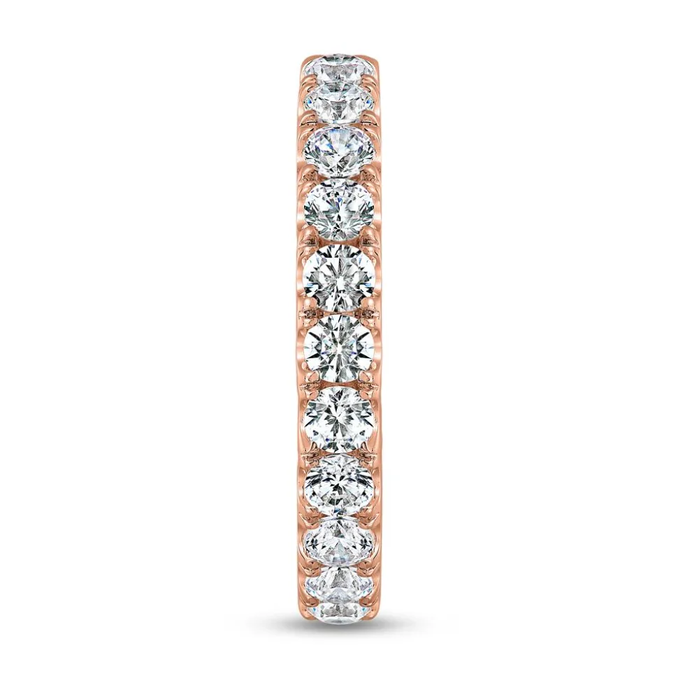Diamantring für Damen aus Roségold BDR0047-RSL