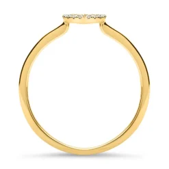 Diamantring Herz 0,07 ct 750er Gelbgold DR0076
