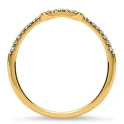 Diamantring Infinity 0,14 ct 750er Gelbgold DR0078SL