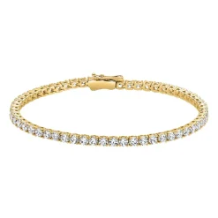 Diamant-Tennisarmband aus Gold für Damen BDB0034-GSL