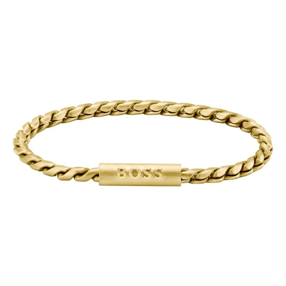 Doran Armband für Herren aus Edelstahl, IP Gold 1580696