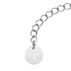 Dreireihige Halskette für Damen aus Edelstahl N5150-SL