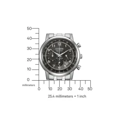 Eco-Drive Herren Chronograph aus Edelstahl CA4630-53E