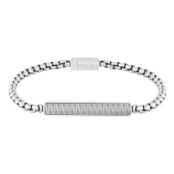 Edelstahl Armband Gansu für Herren, gravierbar PJ26474BSS.01