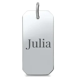 Edelstahlanhänger Dog Tag P5090SL