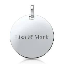 Edelstahlanhänger gravierbar P5083SL