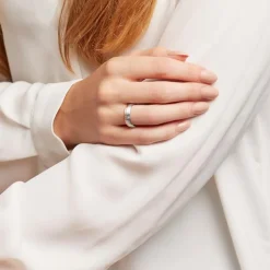 Eheringe aus 925er Sterlingsilber, rosé, gravierbar R8595s