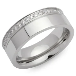 Eheringe Edelstahl Eheringe 7mm Gravur R9181s