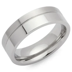 Eheringe Edelstahl Eheringe 7mm Gravur R9181s