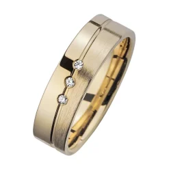 Eheringe Gelbgold mit Brillanten Breite 5,5 mm WR0795