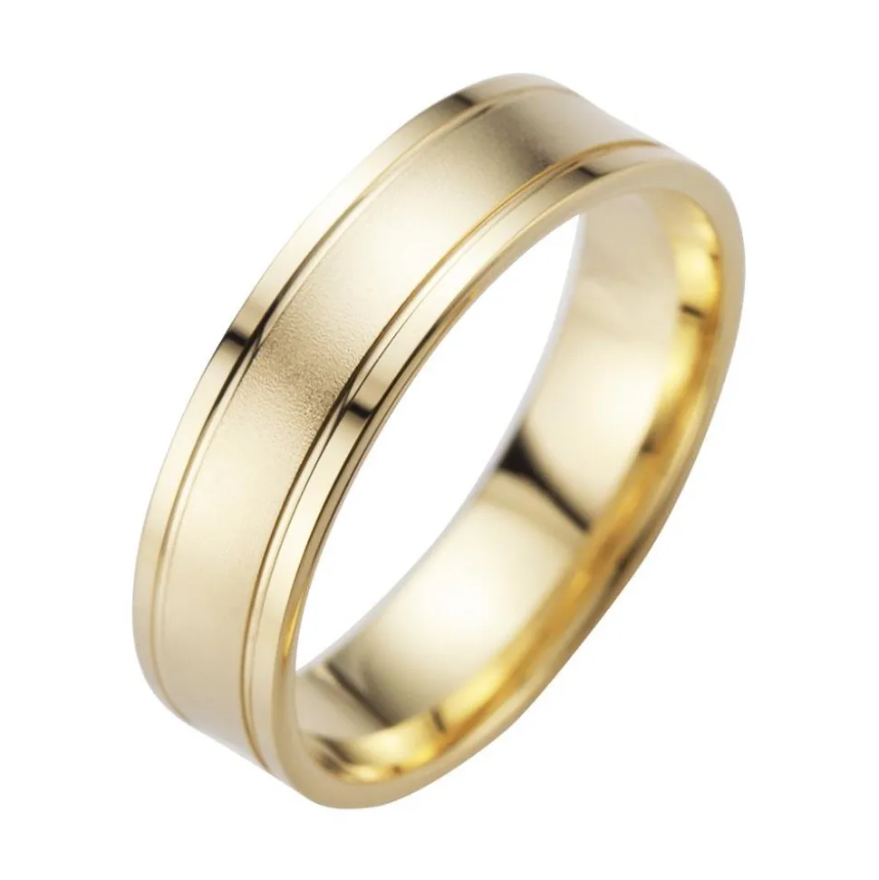 Eheringe Gelbgold mit Brillanten Breite 6 mm WR0959