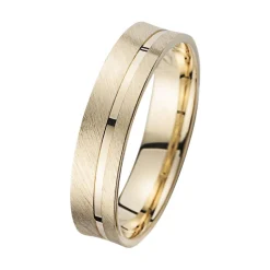 Eheringe Gelbgold mit Brillanten Breite 5 mm WR0943